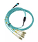 High quality MTP MPO cable MPO/MTP-LC Fiber optic trunk Patch Cord
