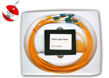Single Mode and Multi Mode 1×8 PLC Fiber Optic Splitter for Network Redundancy
