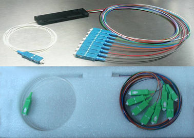 Single Mode and Multi Mode 1×8 PLC Fiber Optic Splitter for Network Redundancy