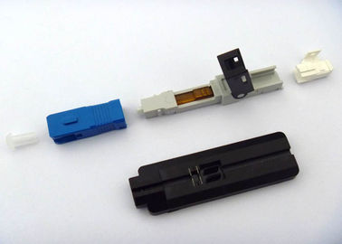 SC / UPC SC / APC FC / UPC Quick Assembly Connector , Easy To Operate