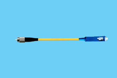 Yellow LSZH cable LC Loopback single-mode Fiber Optic Patch Cord