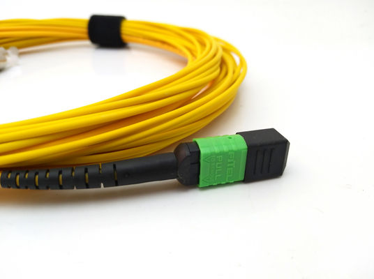 Simplex 12 Core FC UPC Breakout Mpo Fiber Cable