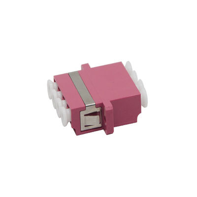 Quad 4 Core LC PC OM1 OM2 OM3 OM4 Fiber Optical Coupler