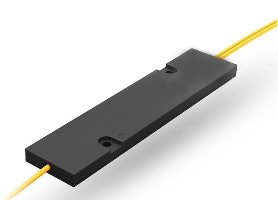 1260nm 2.0mm SC UPC 1x2 PLC Fiber Optic Splitter