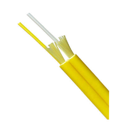 Indoor Duplex Zip Cord GJFJBV Single Mode Fiber Optic Cable