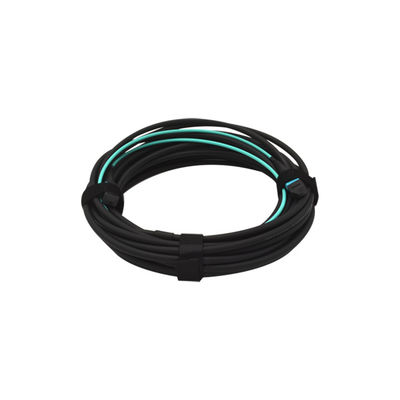 24 Core MPO MTP OM4 5.5MM Double Sheath Trunk Cable With 30cm Tail