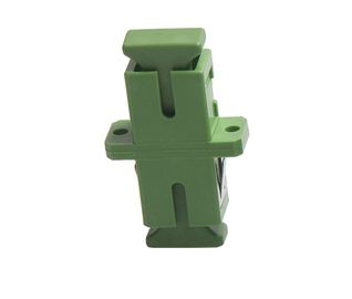 Ceramic or Bronze Sleeve SC APC Fiber Optic Adapter, < 0.2dB Insertion loss