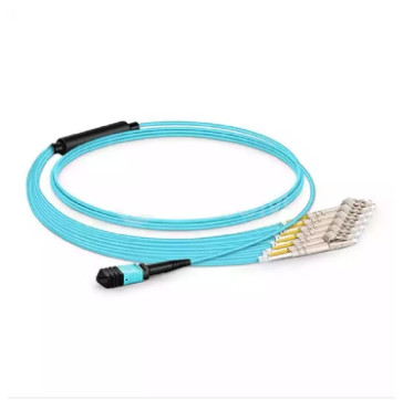 Connettore veloce MPO UPC di Ftth al cavo di toppa a fibra ottica di LC