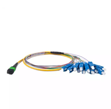 Treccia a fibra ottica 3M MPO/MTP dello Sc FTTH della fibra di MP 12