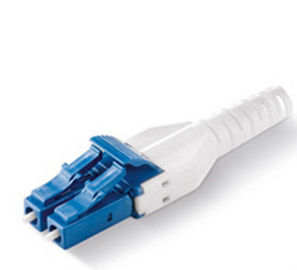 Connettore di cavo a fibre ottiche di fibra ottica monomodale di Uniboot del duplex dei connettori LC/UPC