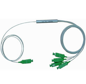 tubo d'acciaio del separatore a fibra ottica dello SpA di 1*4 1*16 1*32 che packaing con il connettore di SC/APC