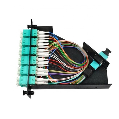 6 X Scatola terminale MPO MTP Duplex SM OM3 50/125 LC