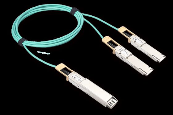 Qualità OSFP 800G a QSFP112 2 x 400G AOC per funzioni diagnostiche digitali Fabbrica