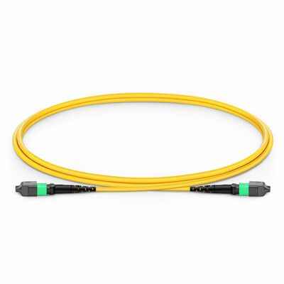 Qualità Cavo jumper MPO con bassa IL di 0,35dB per ricetrasmettitori 800G QSFP-DD e fibra insensibile alla curvatura G.657.A1 Fabbrica
