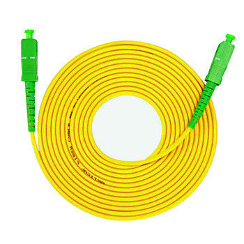 Cavo di toppa a fibra ottica dello Sc APC 3.0mm PVC/Yellow MP Jumper Cable a fibra ottica